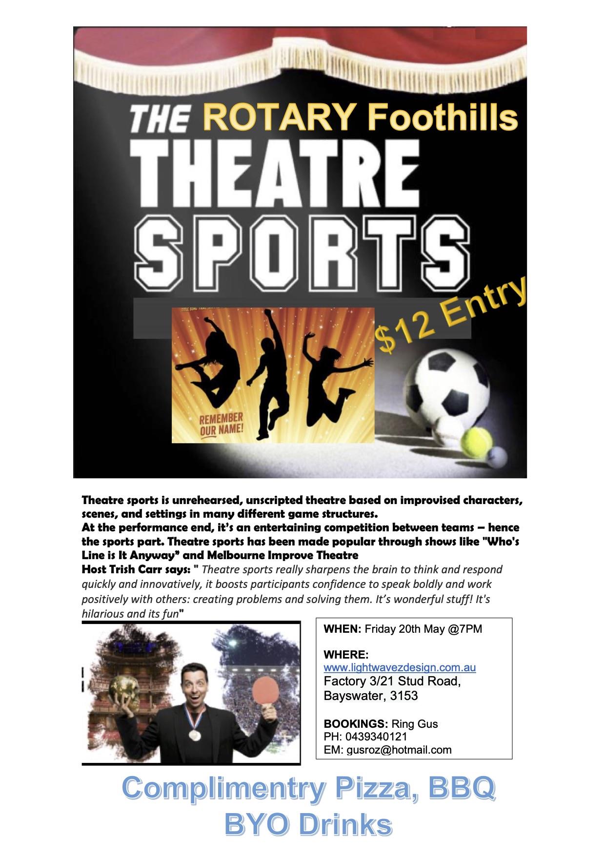Theatre Sport Rotary Club of Emerald and District